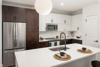 Stainless steel appliance package
